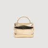 Tangolino metallic leather bag | Sandro US | Sandro-Paris US