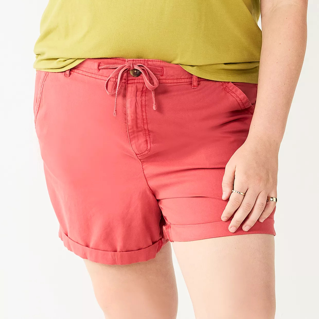 Plus Size Sonoma Goods For Life® Utility Shorts | Kohl's