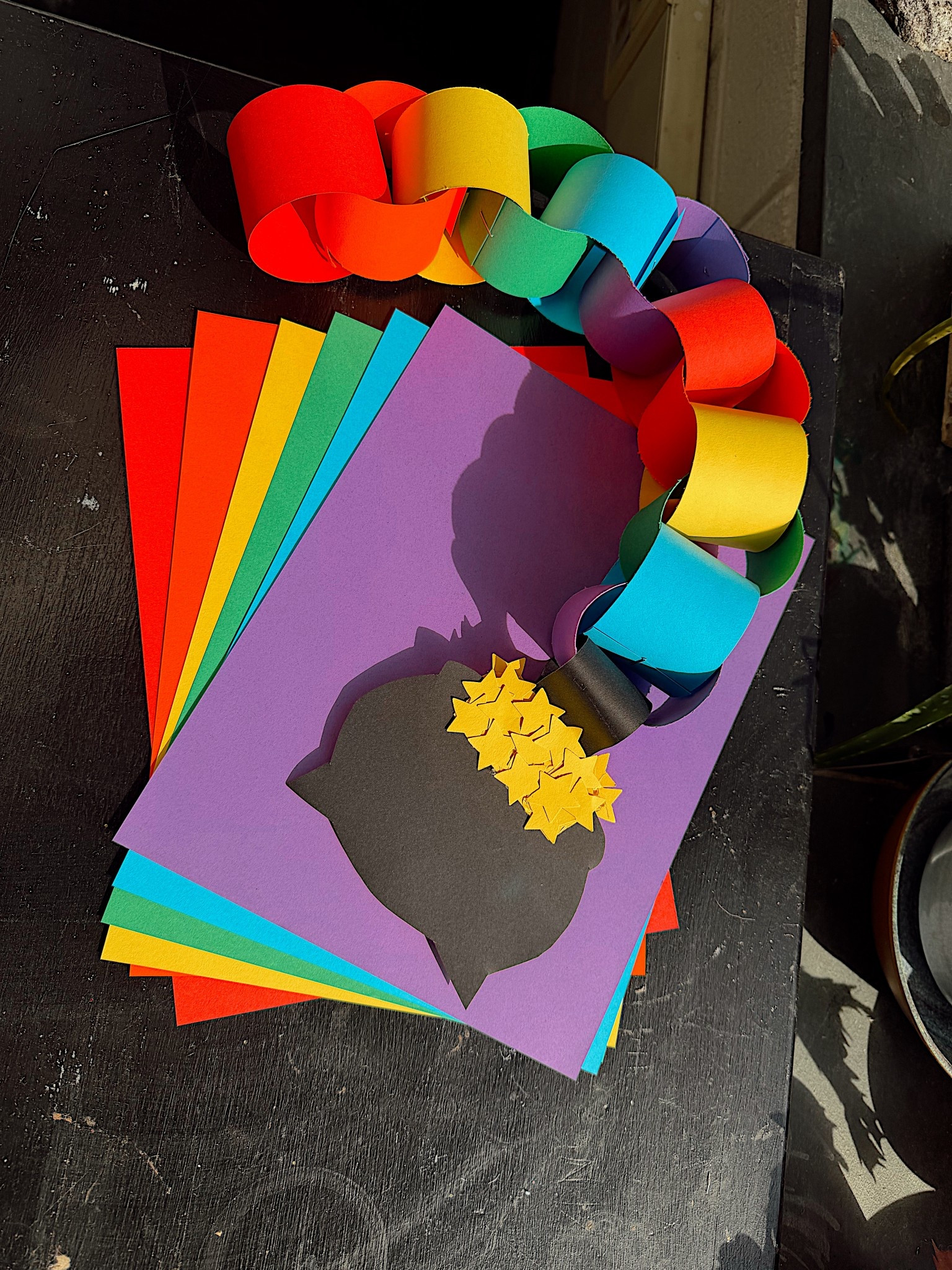 D.I.Y rainbow chains for St. Patrick’s day! 

#LTKSeasonal #LTKHome #LTKselfcare