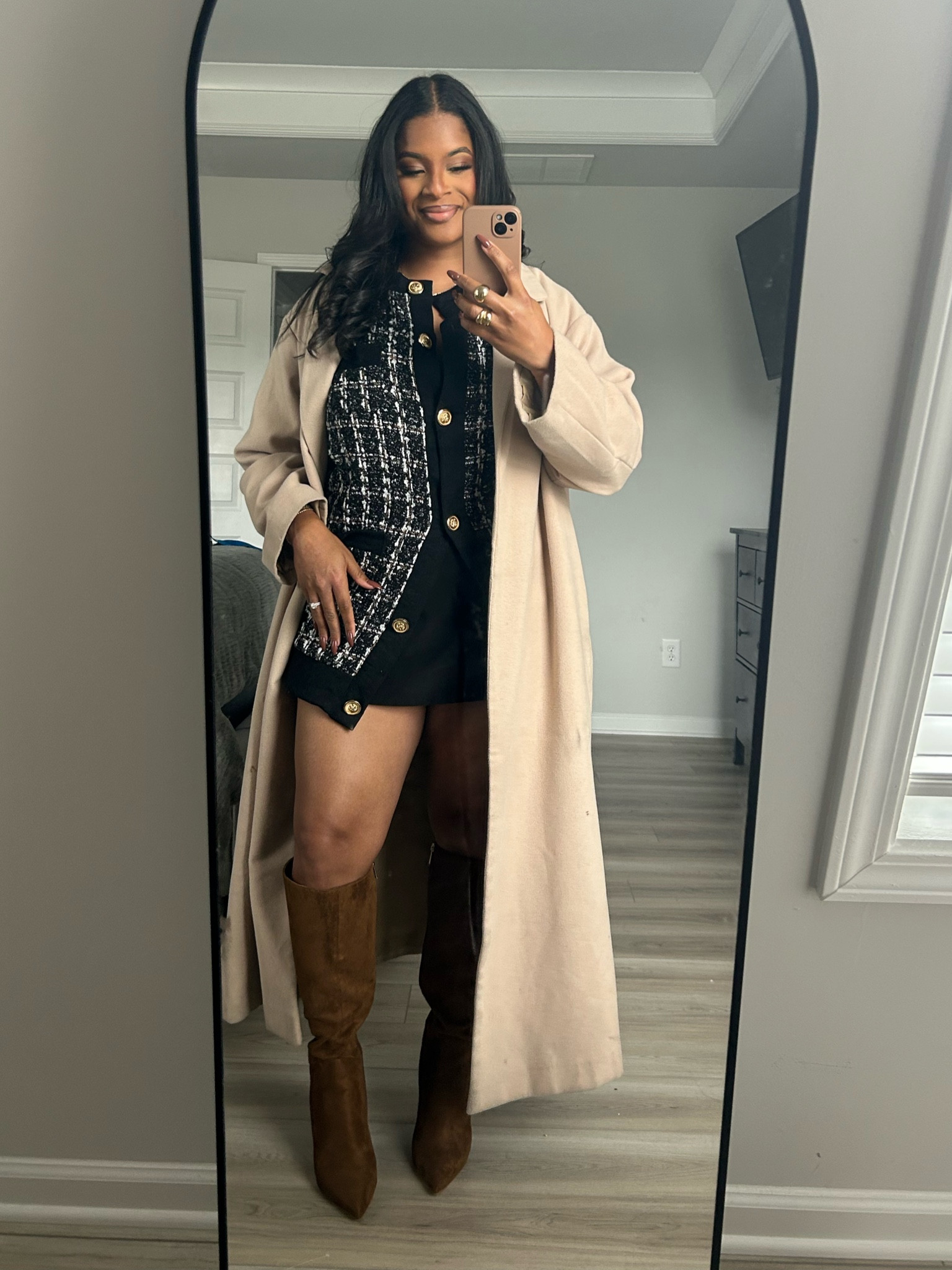 The perfect fall layered look! Boots are DSW. 

#LTKHoliday #LTKGiftGuide #LTKSeasonal