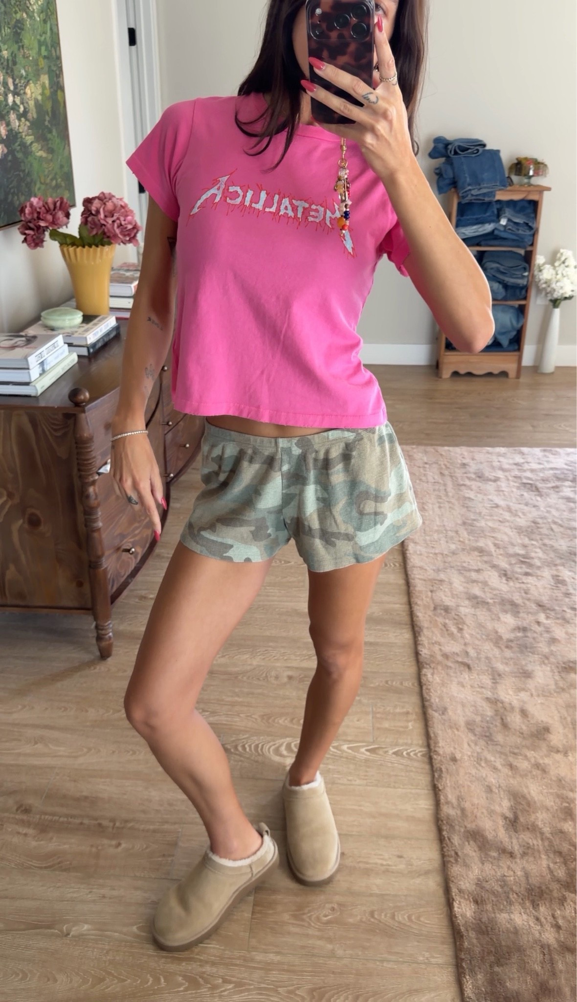 Casual spring outfit! S top and one size shorts

#LTKsummer