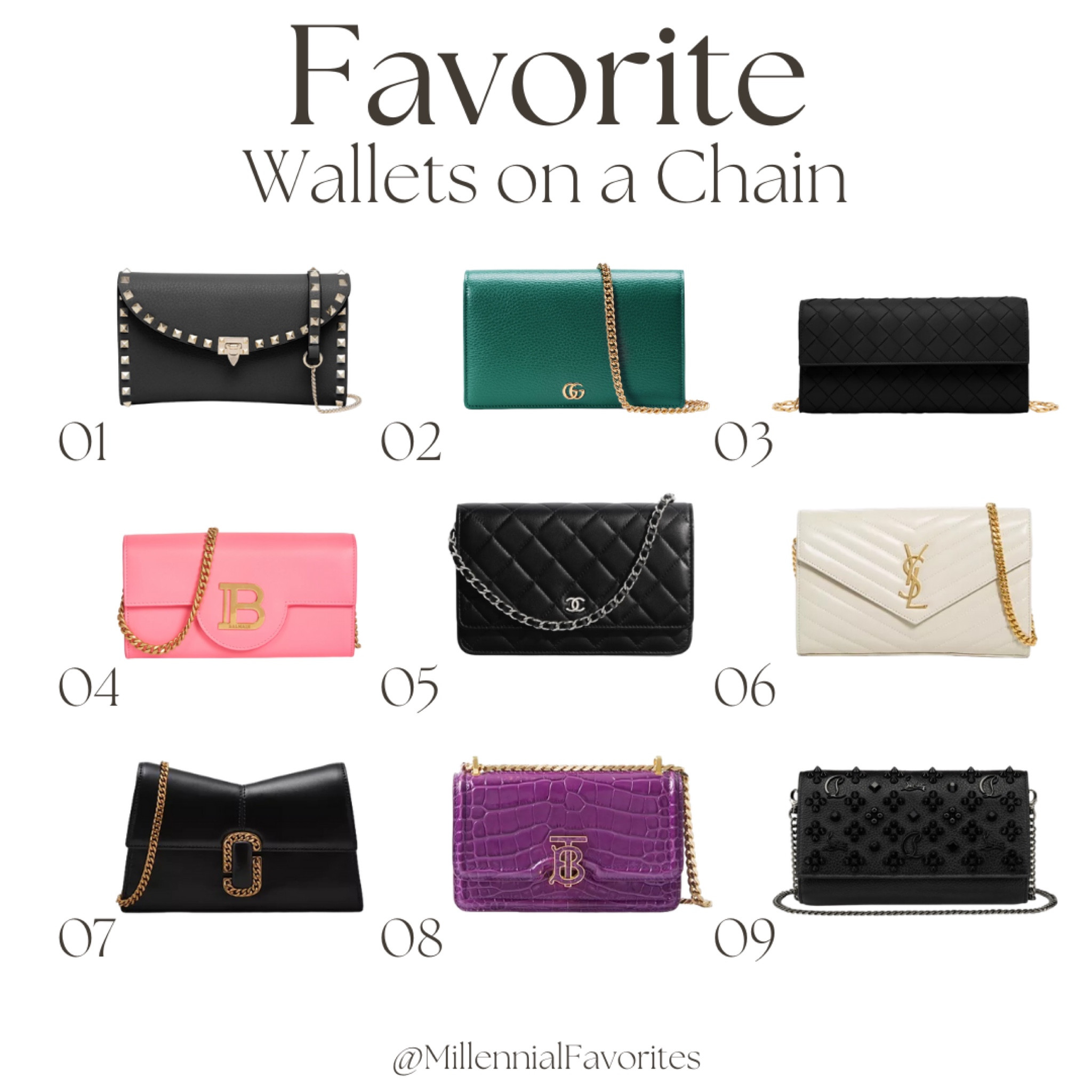 These are a few of my favorite wallets on a chain! Which are you using for a night out?

#LTKitbag #LTKstyletip #LTKGiftGuide