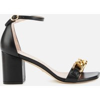 Stuart Weitzman Women's Amelina Chain Block Heeled Sandals - Black - UK 5 | Coggles (Global)