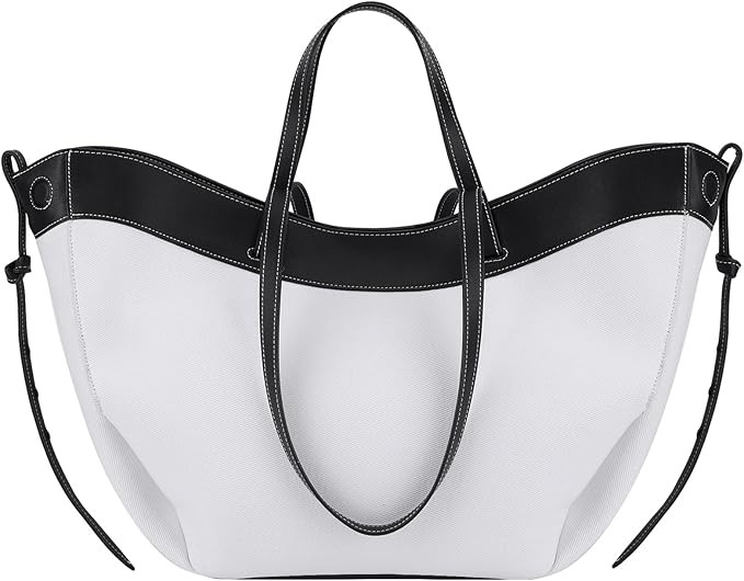 Tote Bag for Women Chic Leather Tote Handbag Fashion Large Shoulder Bags with Purse Underarm Bag ... | Amazon (US)