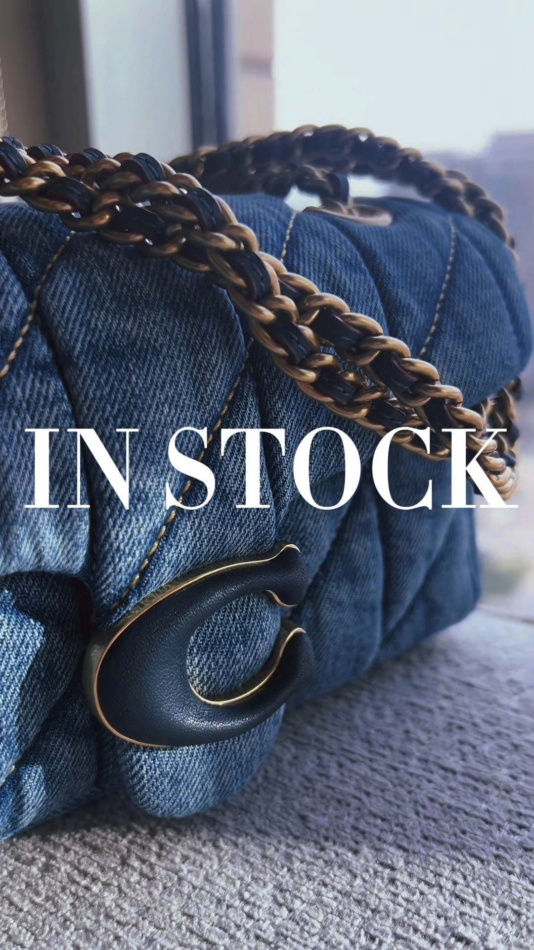 WHAT I BOUGHT VS. WHAT I GOT
SHE'S BACK IN STOCK!!!
Coach Denim Tabby 20
She's a beauty! Get her before she's gone again!
Available in blue ir blue denim!


#fyp #coachbag #coach #newbag #unboxing #springbag2024 #bag #newpurse #denimpurse