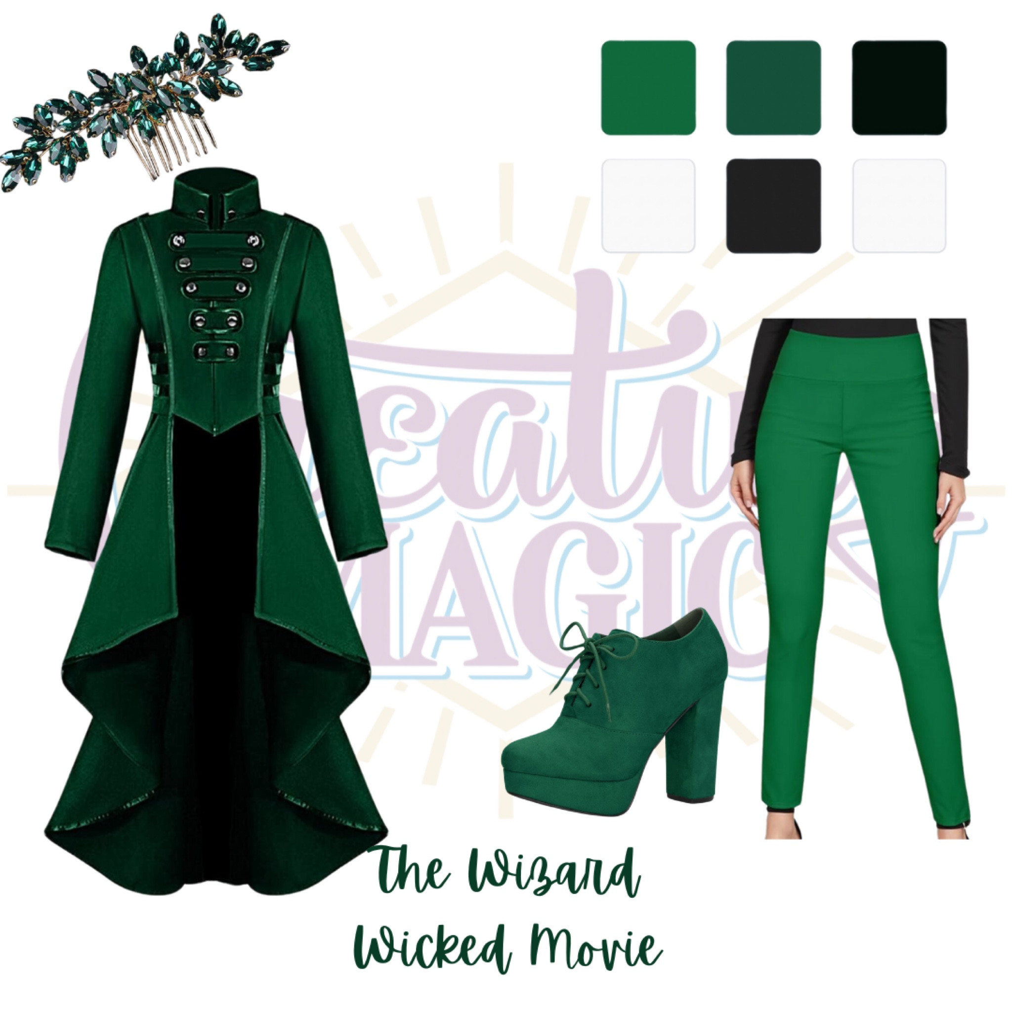 You can still be with the wizard in this perfect emerald city look  

#LTKStyleTip #LTKTravel