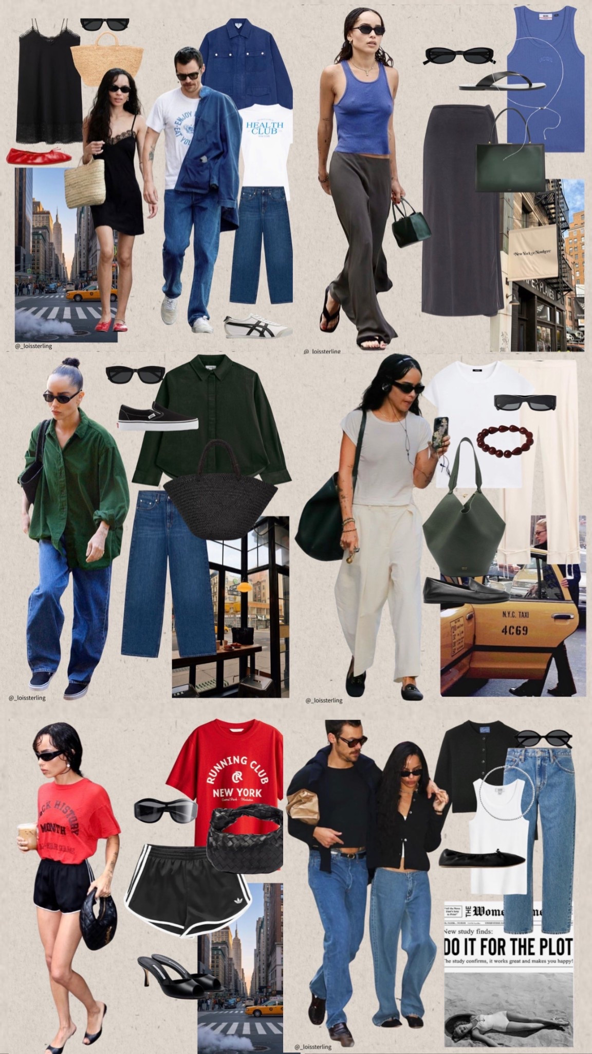 Get the Zoe Kravitz Look + a few looks with Harry Styles ❤️ 14 outfits to save for Spring. Part 1 

📌 Throughout the years I’ve been pinning Zoe Kravitz’s looks and they are such ‘cool girl’, ‘I just threw this on’ looks that never get old.

The ultimate city chic, off duty style + relatable looks that we can all take inspo from and recreate.  Of late, I have been enjoying Harry Styles cohesive looks with Zoe; as a fellow lover of denim, simple looks and every day easy to wear style, I look forward to seeing what they are running round London or NYC wearing.

Caps, lace and silk skirts  or dresses, denim and wearing her wardrobe on repeat, Zoe’s style is a reminder that it we can wear the same pieces and style on repeat and it’s how you wear it that has the most impact. 

#LTKuk #LTKsummer #LTKspring