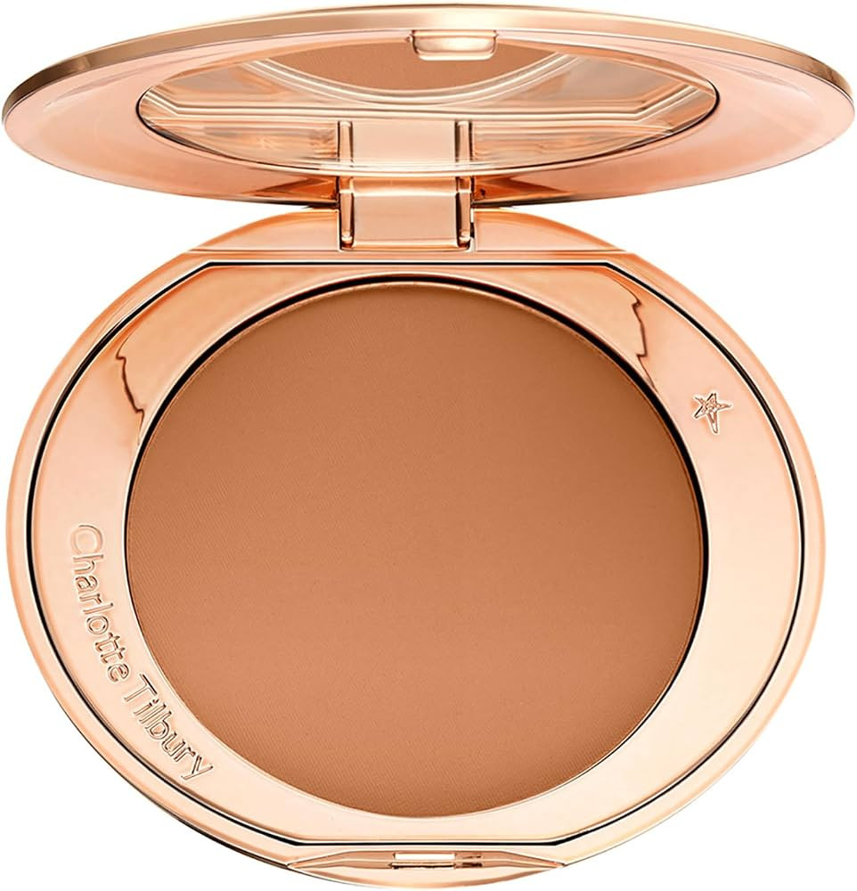 Charlotte Tilbury Airbrush Flawless Finish Setting Powder - Pore-Blurring Pressed Powder for Face... | Amazon (US)