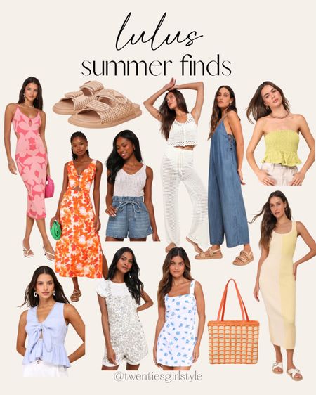 Lulus summer finds 🙌🏻🙌🏻

Midi dress, summer style, mini dress, jumpsuit, sandals, woven bag

#LTKStyleTip #LTKSeasonal #LTKItBag