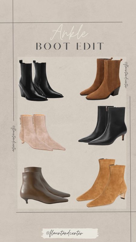 Fall boot guide | Ankle boots

#LTKstyletip #LTKshoecrush