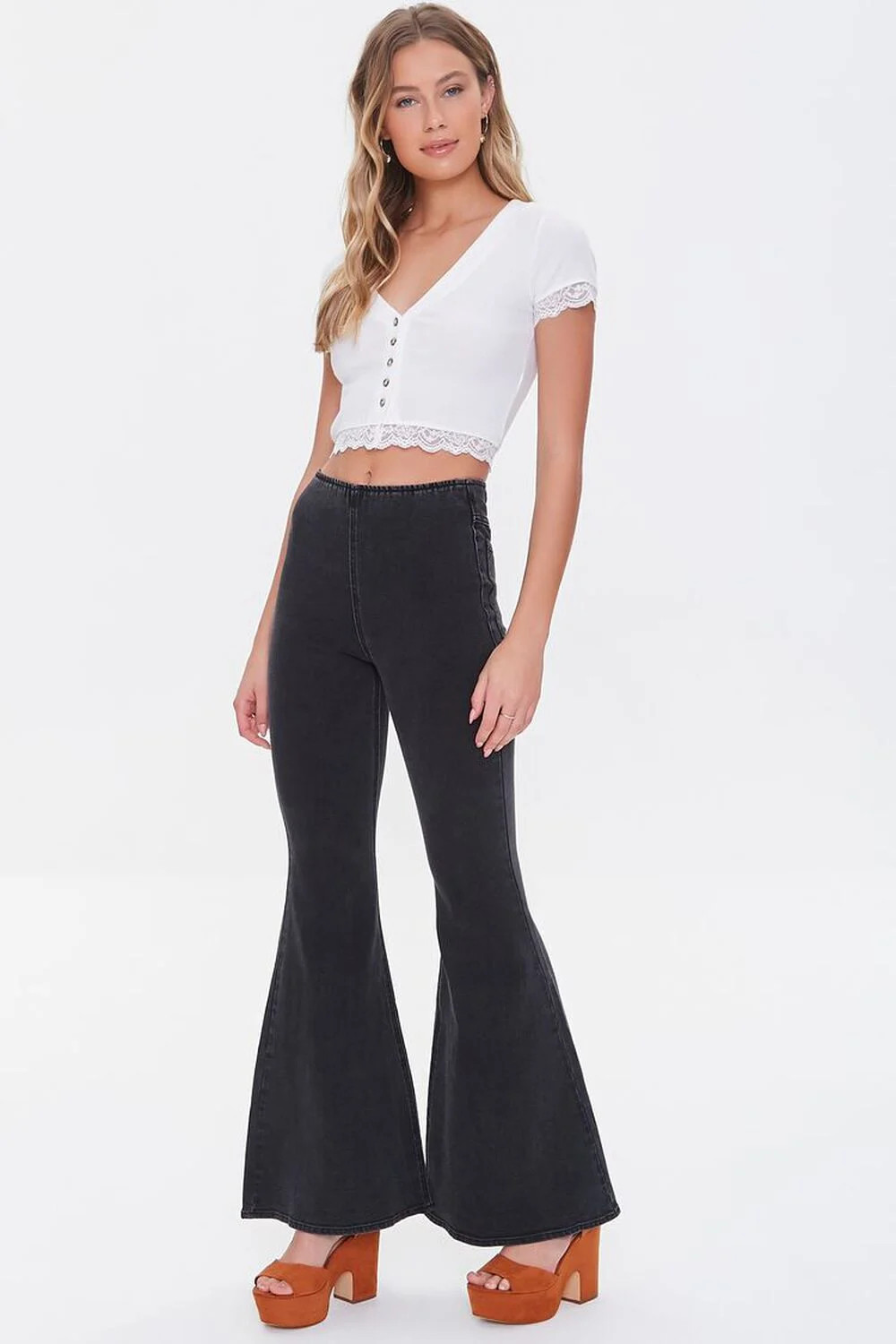 Premium Flare Jeans | Forever 21 (US)