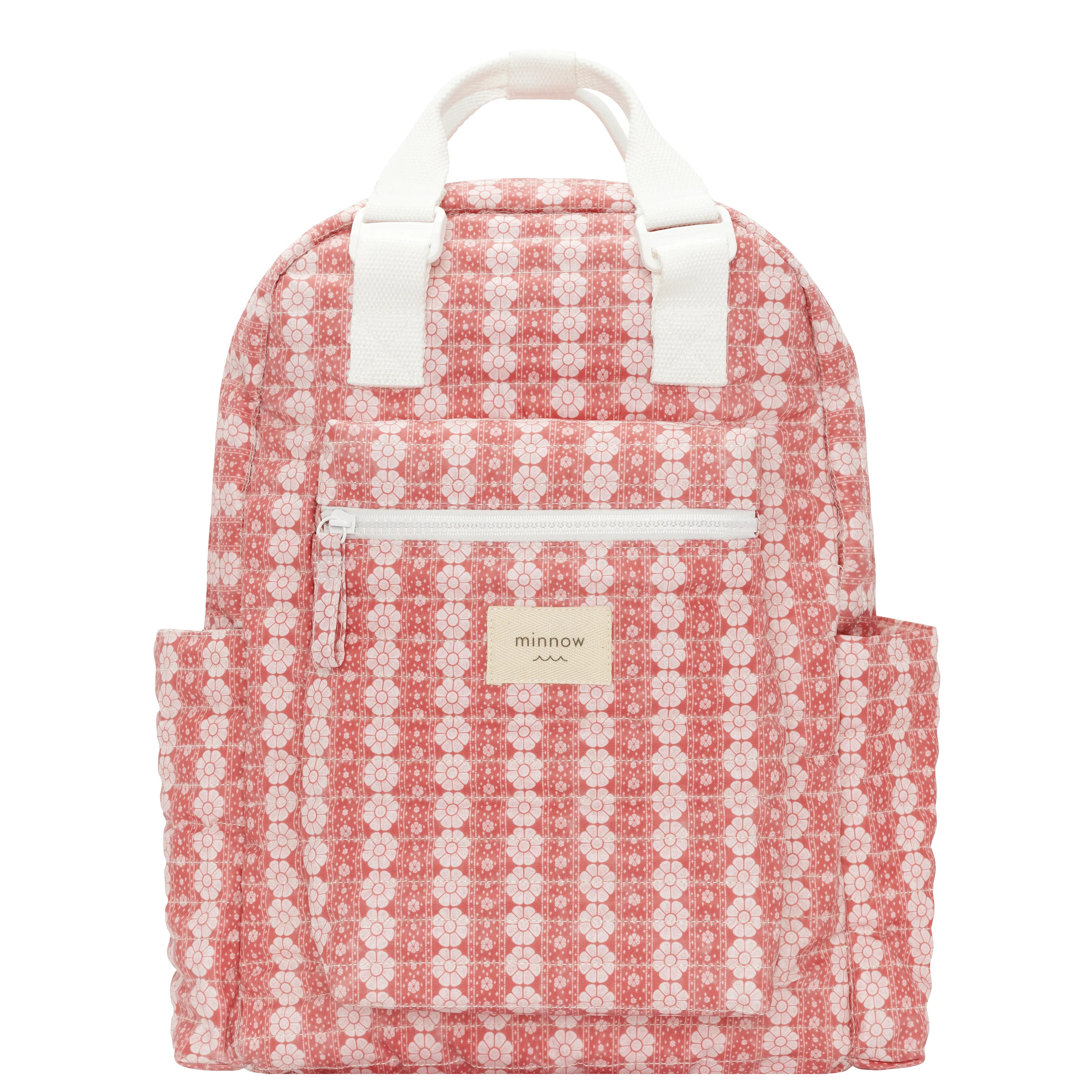 regatta red paisley coated everyday backpack | minnow