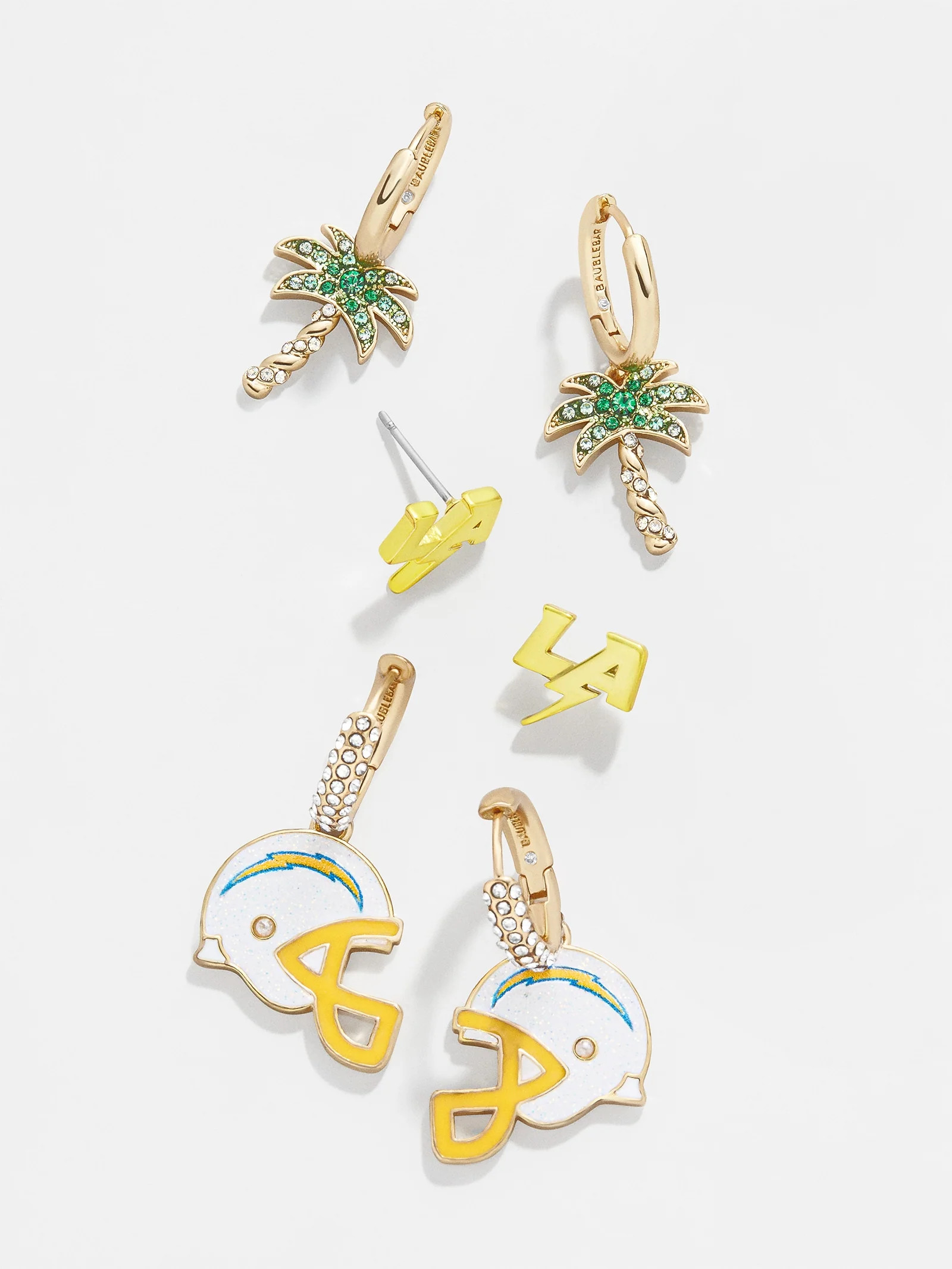 Los Angeles Chargers NFL Earring Set - Los Angeles Chargers | BaubleBar (US)