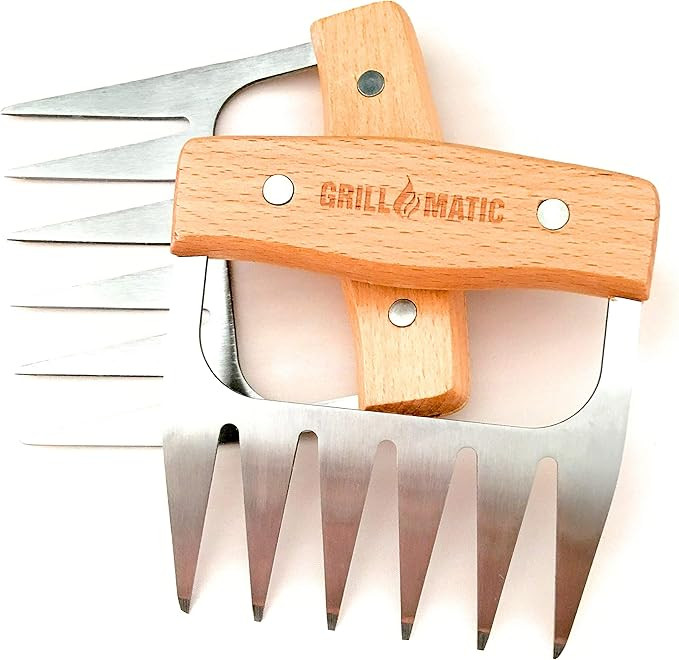 Meat Shredder Claws - Professional, Stainless Steel, Easy to Use, Lightweight, Heat Resistant Cla... | Amazon (US)