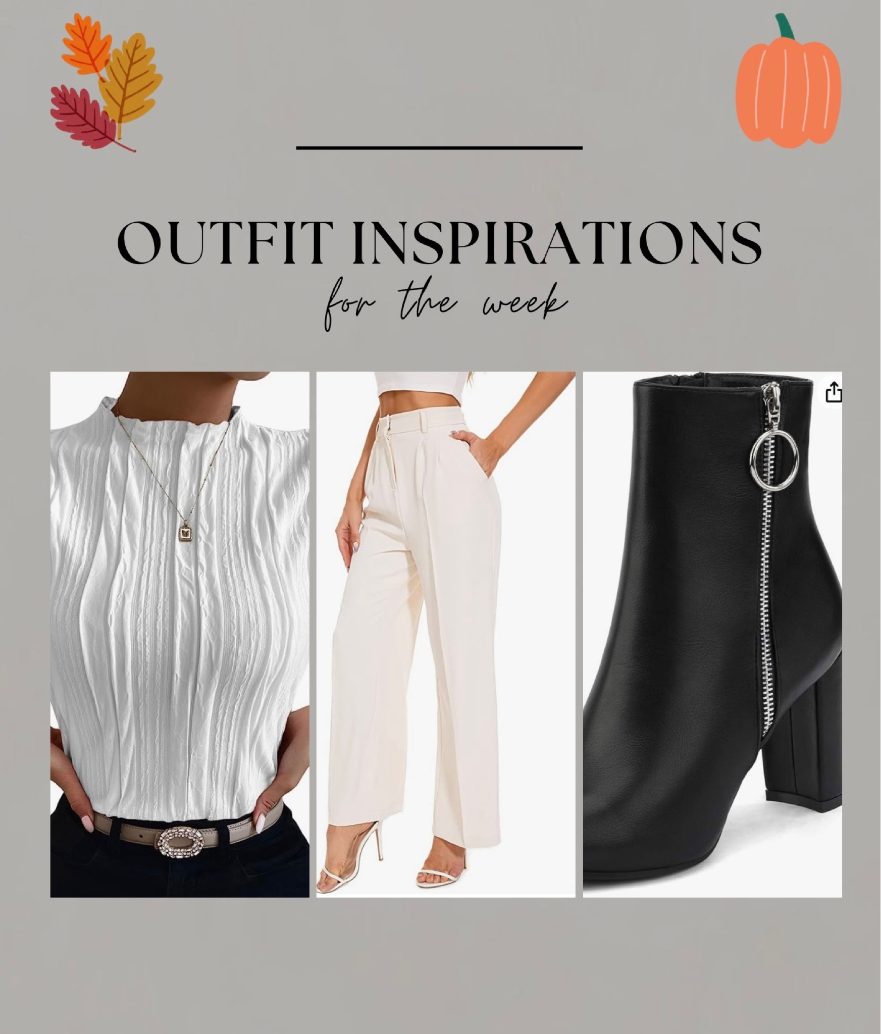 Fall outfits ootd outfit inspo pumpkin patch outfit dintner night out outfit dressy outfit black boots booties boot white top tank top white pants dressy pants high waisted pants casual pants stretchy pants dressy top white outfit white tops gold silver jewelry jacket coat deal cheap night out outfit outfit ideas date night outfit fall outfit winter outfit vacation outfit easy outfit fashion accessories dress style necklace bracelet ring earrings hoops


#LTKitbag #LTKshoecrush #LTKSeasonal