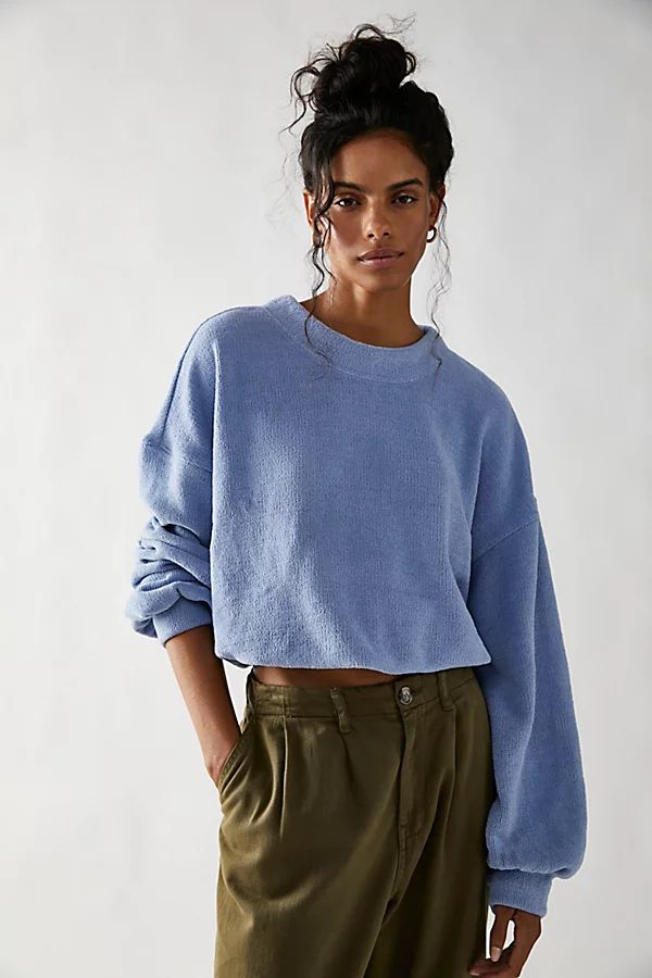 Beach Happy Pullover by FP Beach at Free People, Rock Crystal, XL | Free People (Global - UK&FR Excluded)
