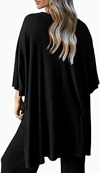 PRETTYGARDEN Women's 2 Piece Outfits Casual Short Sleeve Pullover Tops and Wide Leg Pants Lounge ... | Amazon (US)