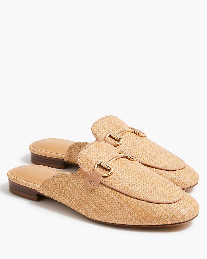 Woven slip-on mules | J.Crew Factory