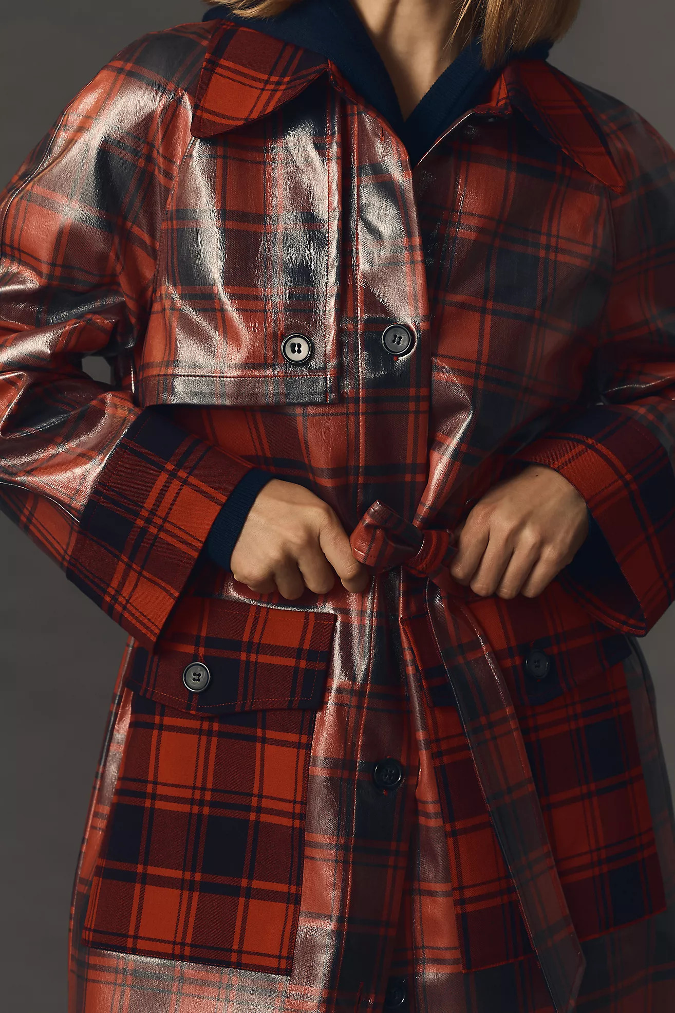 Baum und Pferdgarten Dorothy Plaid Trench Coat | Anthropologie (US)