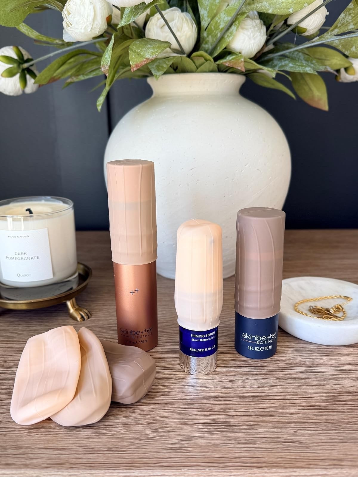 Essential travel must-haves! These silicone bottle covers are perfect for keeping your toiletries leak-proof on the go. #travelessentials #vacationready

#LTKmomlife #LTKBeauty #LTKTravel