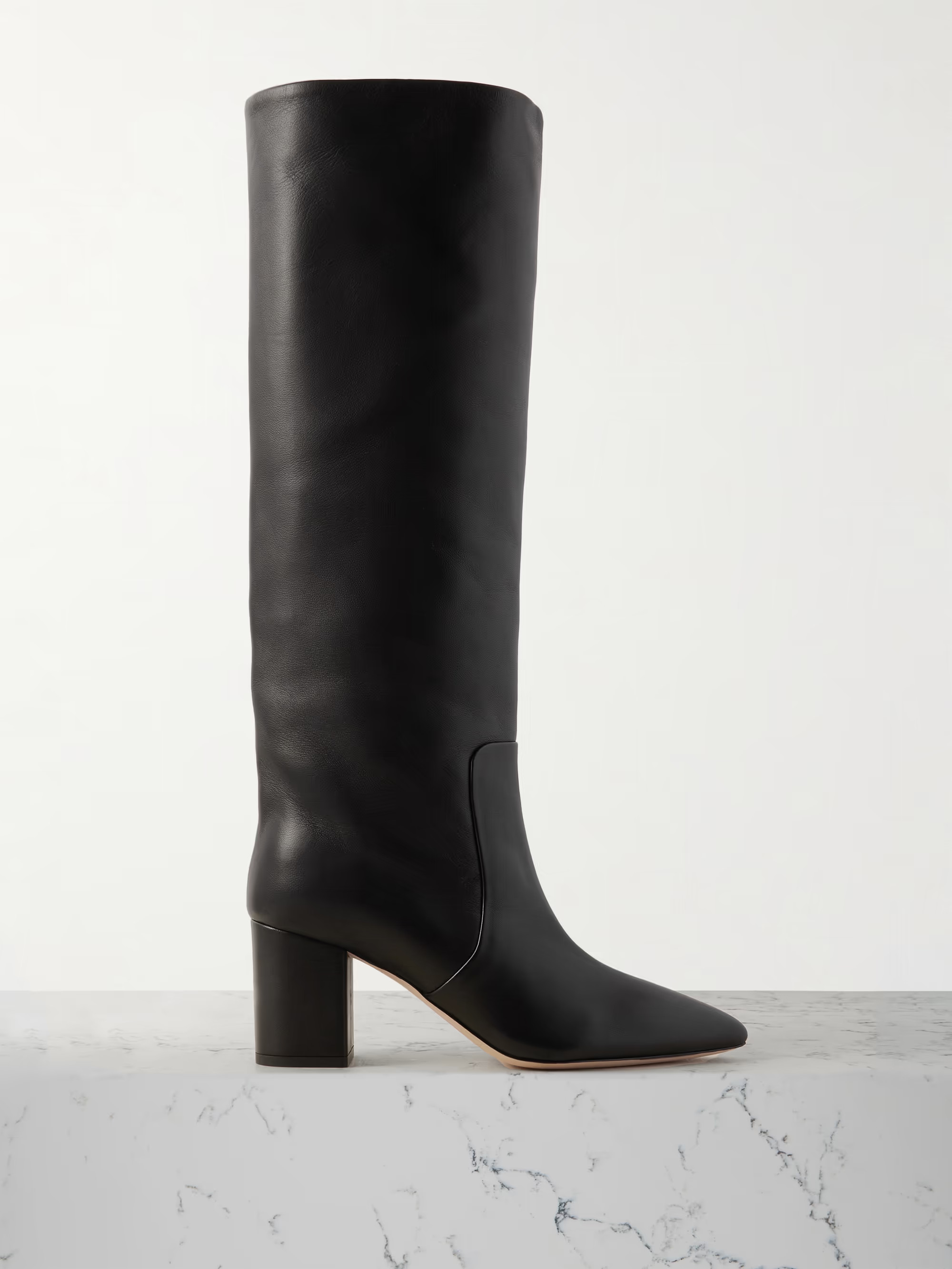 Anja leather knee boot | NET-A-PORTER (UK & EU)