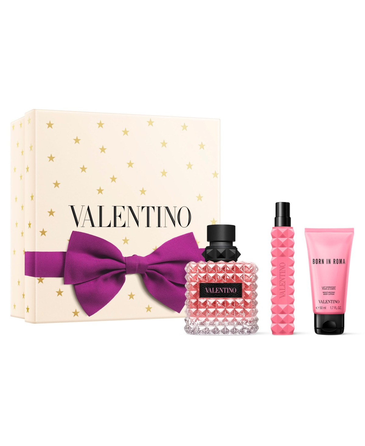 Valentino 3-Pc. Donna Born in Roma Eau de Parfum Gift Set | Macy's