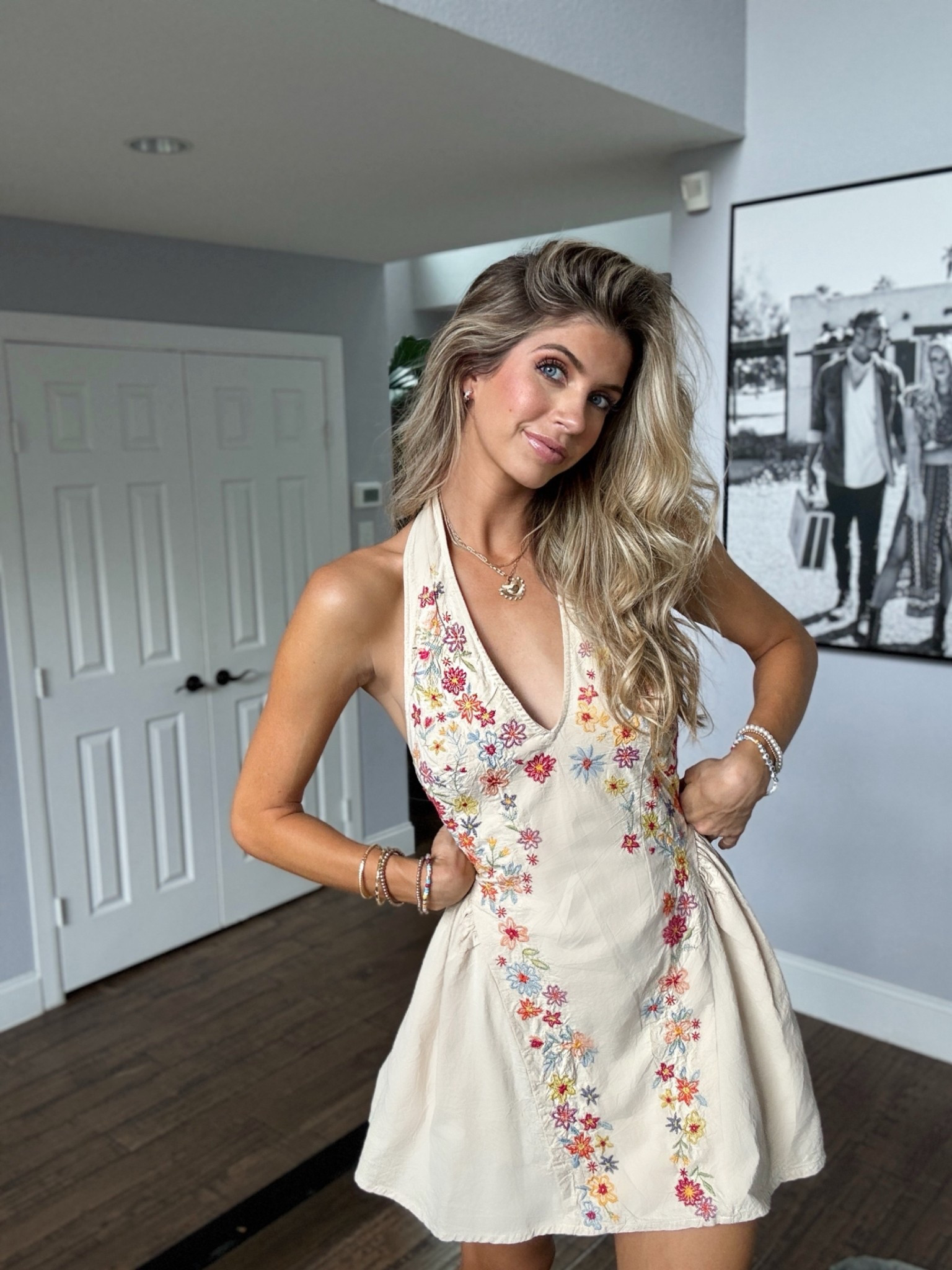 the cutest floral mini for spring/ summer 🌸🌼

#LTKootd