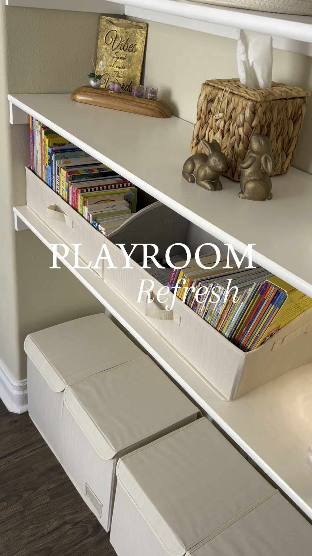The best playroom storage! 

Storage bins, storage basket, playroom storage, waste basket, tissue box cover 


#LTKhome #LTKVideo #LTKkids