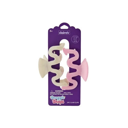 Claire's Hair Jumbo Wavy Claws - Fur | Walmart (US)