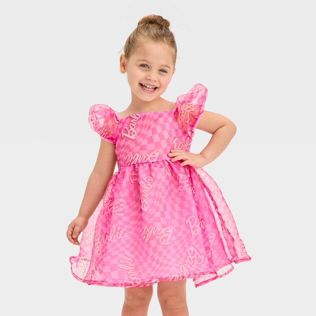 Toddler Girls' Barbie Sundress - Pink | Target