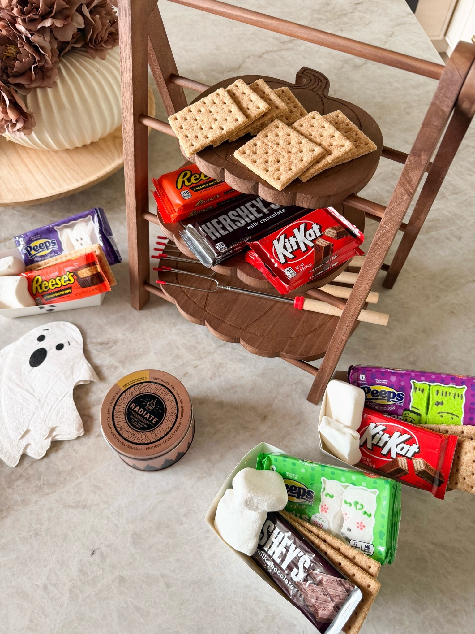 Decided to use these pumpkin stand for a s'mores station!

#LTKmomlife #LTKSeasonal #LTKHome