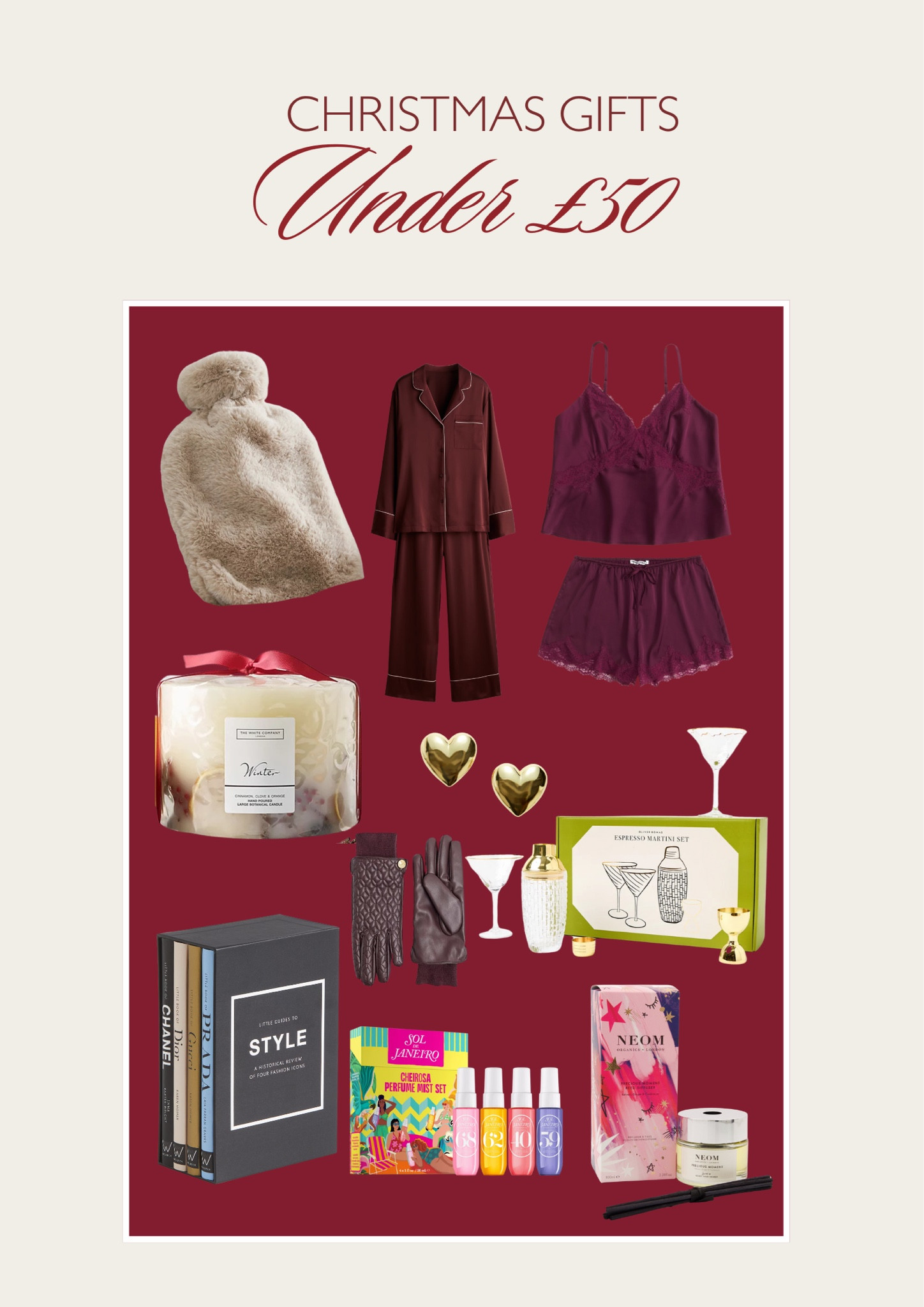 Christmas gift guide for under £50 ❤️

#LTKgiftguide #LTKuk