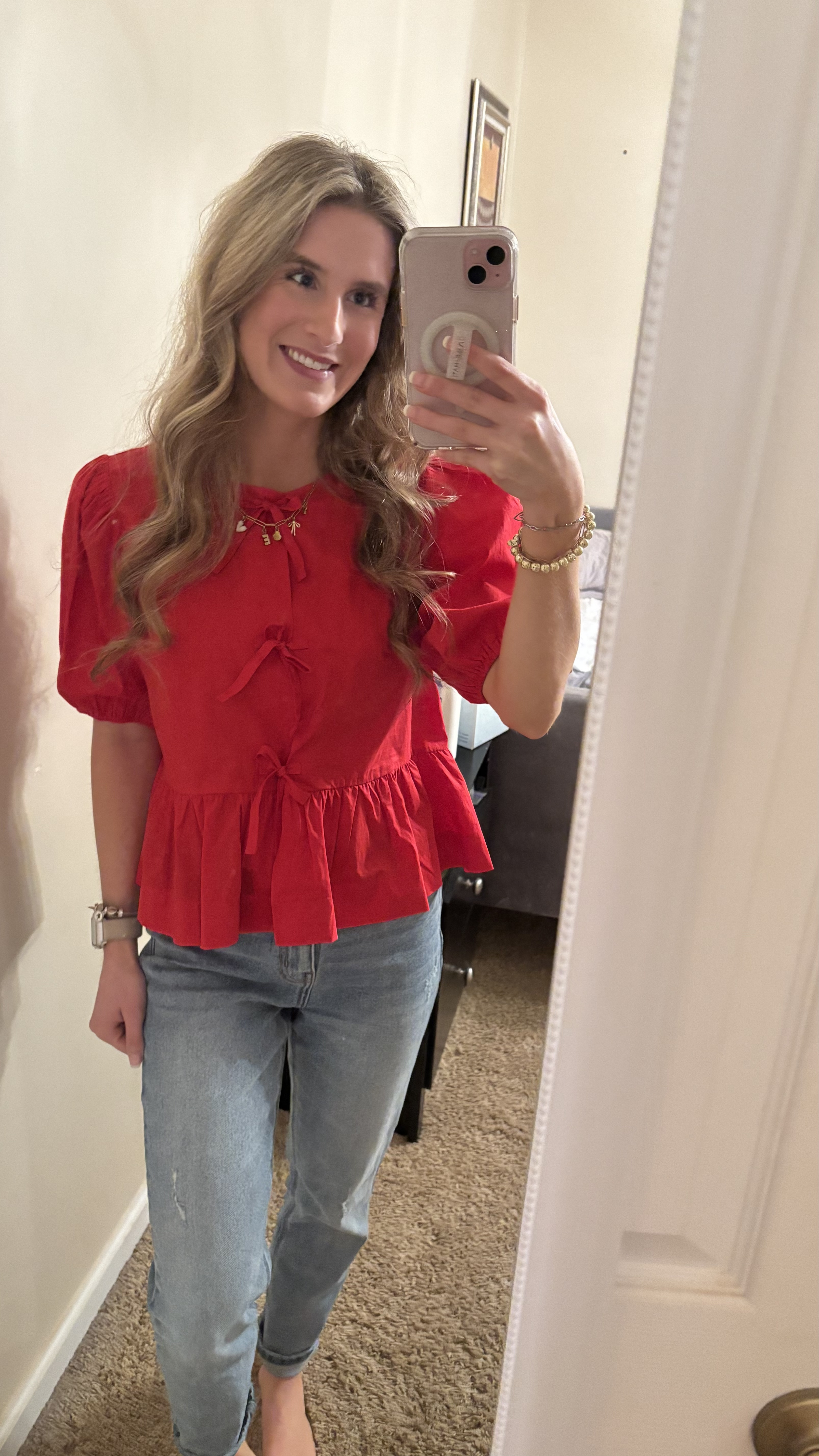 love this pop of red for christmas!!

#LTKHoliday #LTKootd