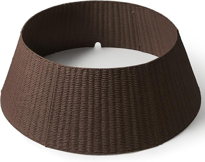 42in Extra Large Christmas Tree Collar - Wicker Woven Tree Collars for Artificial Trees - Handmad... | Amazon (US)