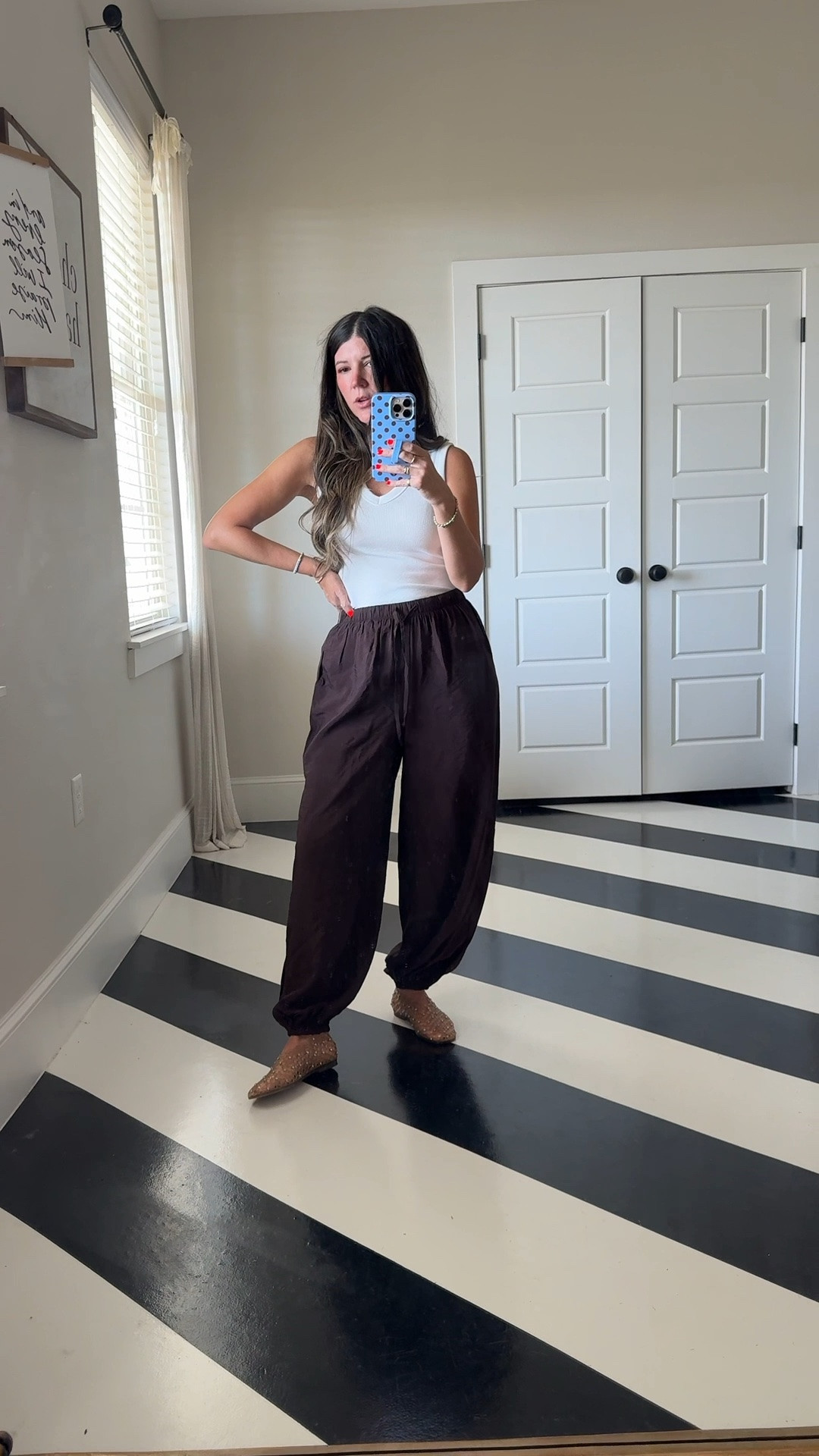 @Walmart these bubble pants!! Wearing xs

#LTKootd #LTKOver40 #LTKmomlife