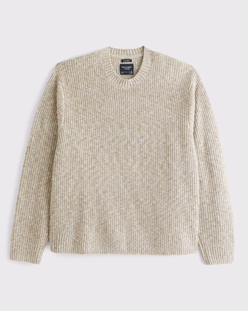 Men's A&F Essential Crew Sweater | Men's Tops | Abercrombie.com | Abercrombie & Fitch (US)