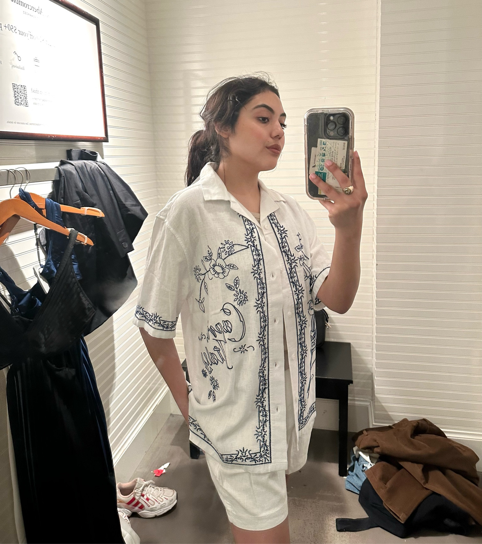 major sale going on! My whole look is Abercrombie and on sale, get this button up for your summer travels ☀️✈️

#LTKsalealert #LTKtravel #LTKunder100