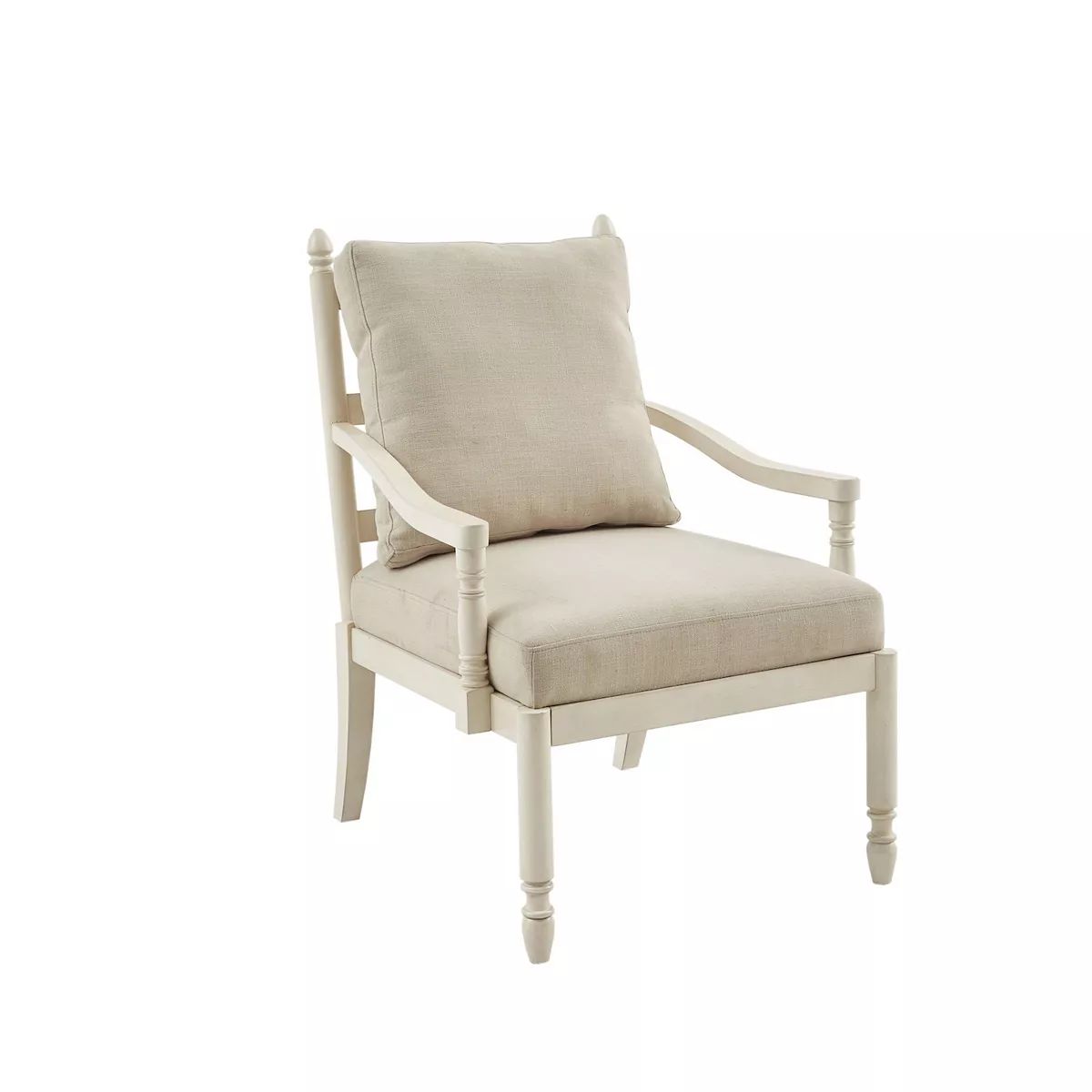 Martha Stewart Braxton Farmhouse Upholstered Accent Chair | Kohl's
