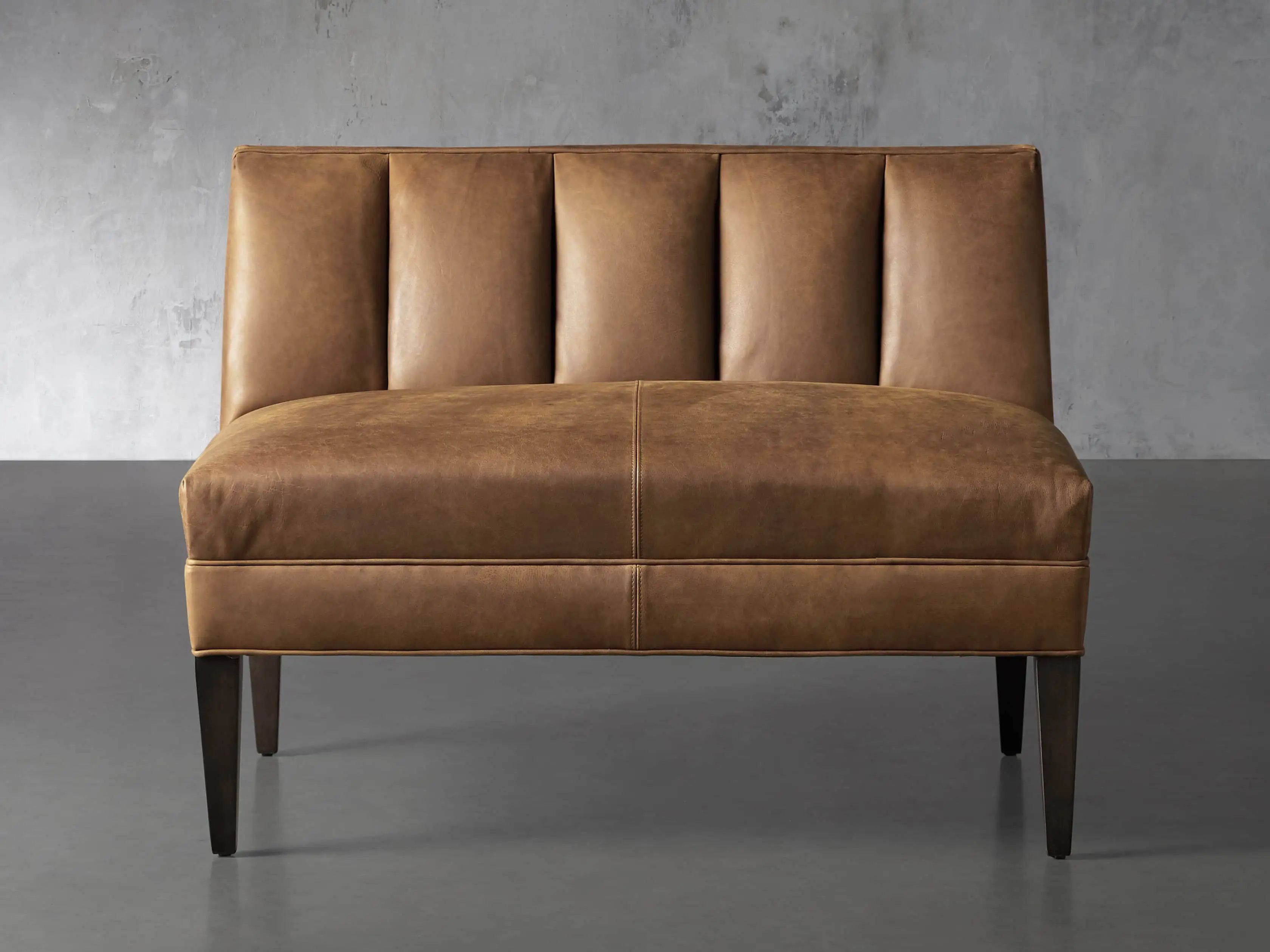 Gates Leather Bench | Arhaus