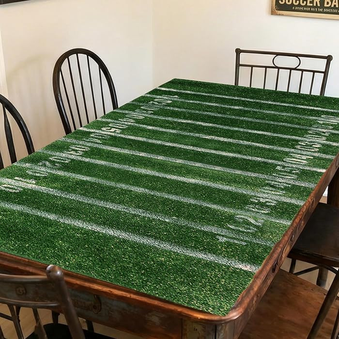 Moukeren 71 x 30 Inch Football Tablecloth Artificial Grass Party Decorations Football Table Cover... | Amazon (US)