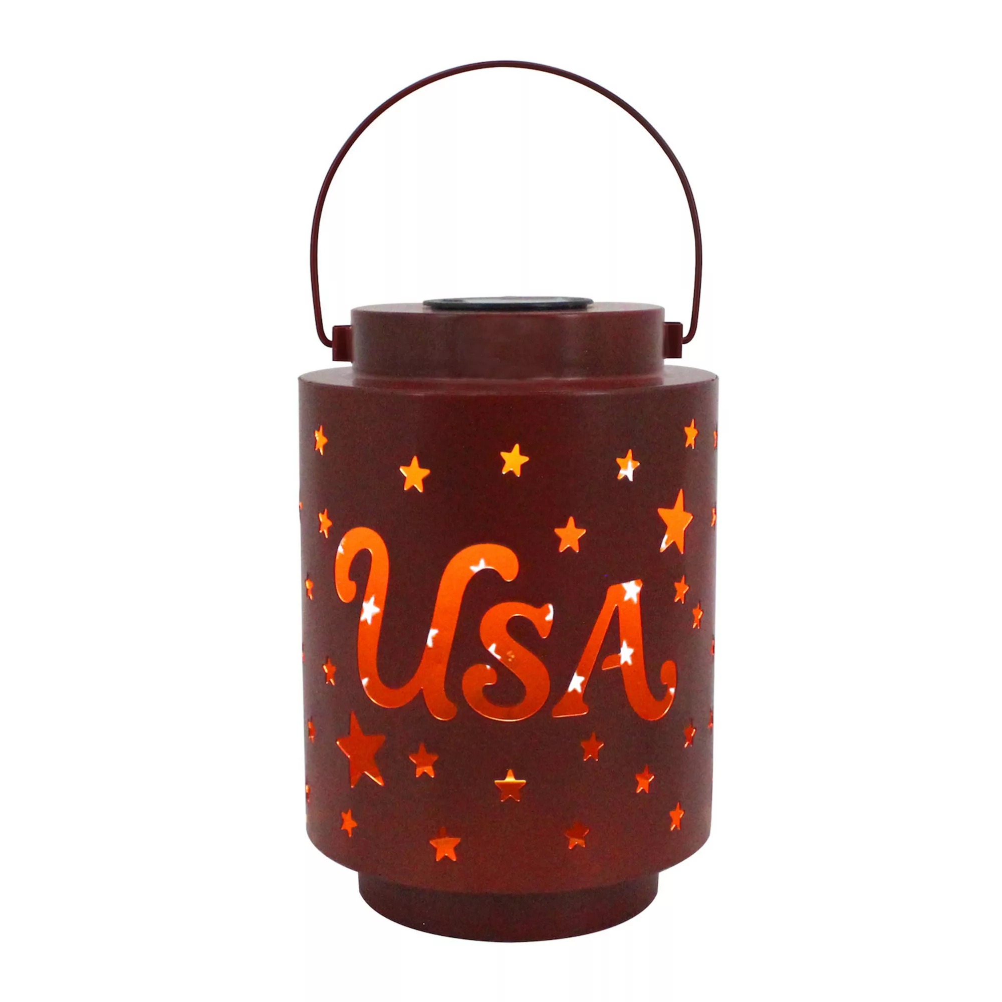 Celebrate Together™ Americana USA Solar Lantern Outdoor Decor | Kohl's