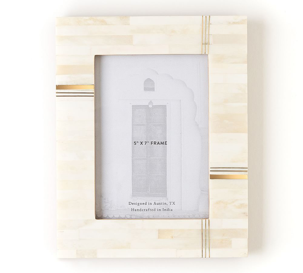 Balaya Bone And Brass Frames | Pottery Barn (US)