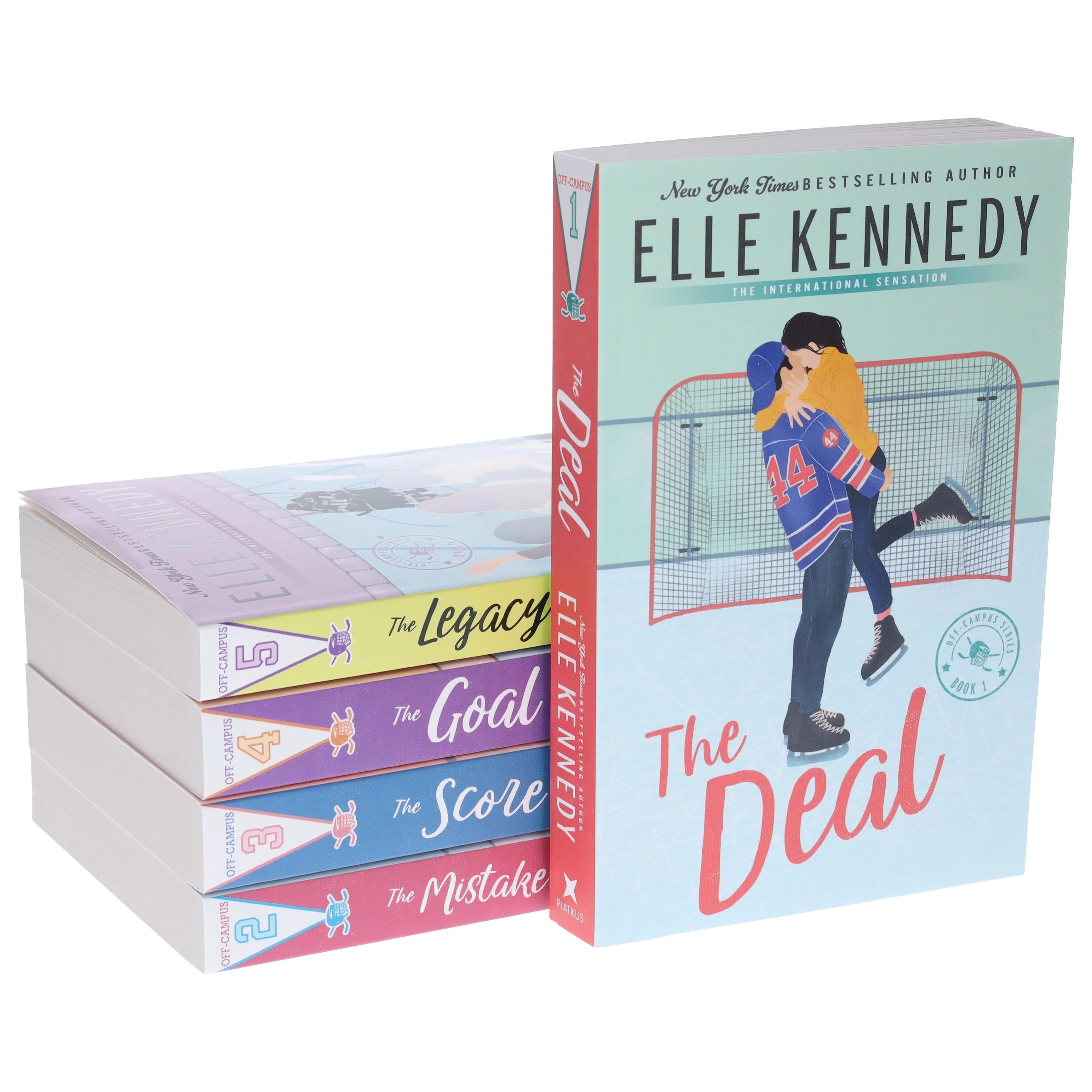 Off-Campus Series By Elle Kennedy 5 Books Collection Set - Fiction - Paperback | Walmart (US)