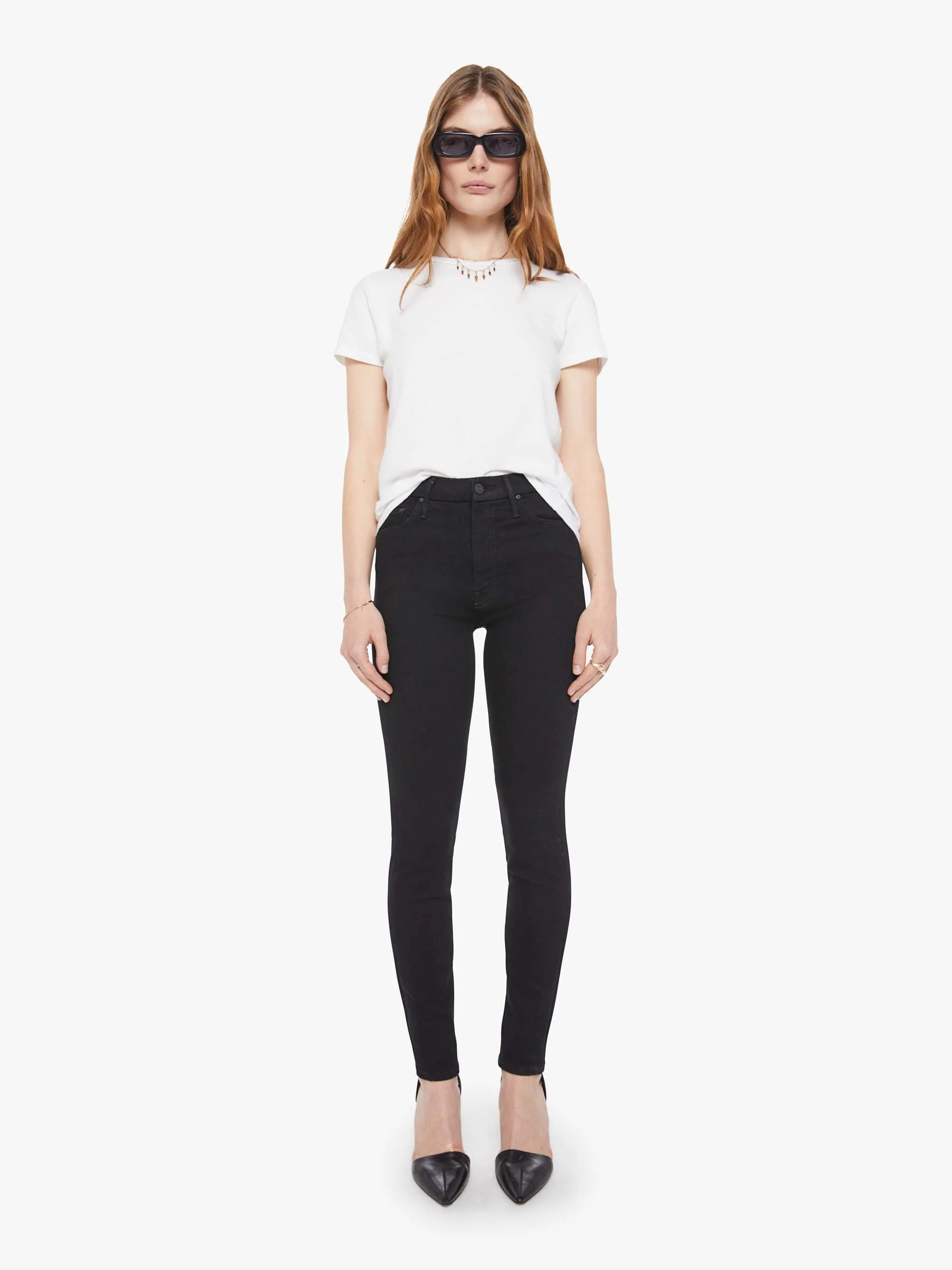 High Waisted Looker - Nighty Night | Mother Denim