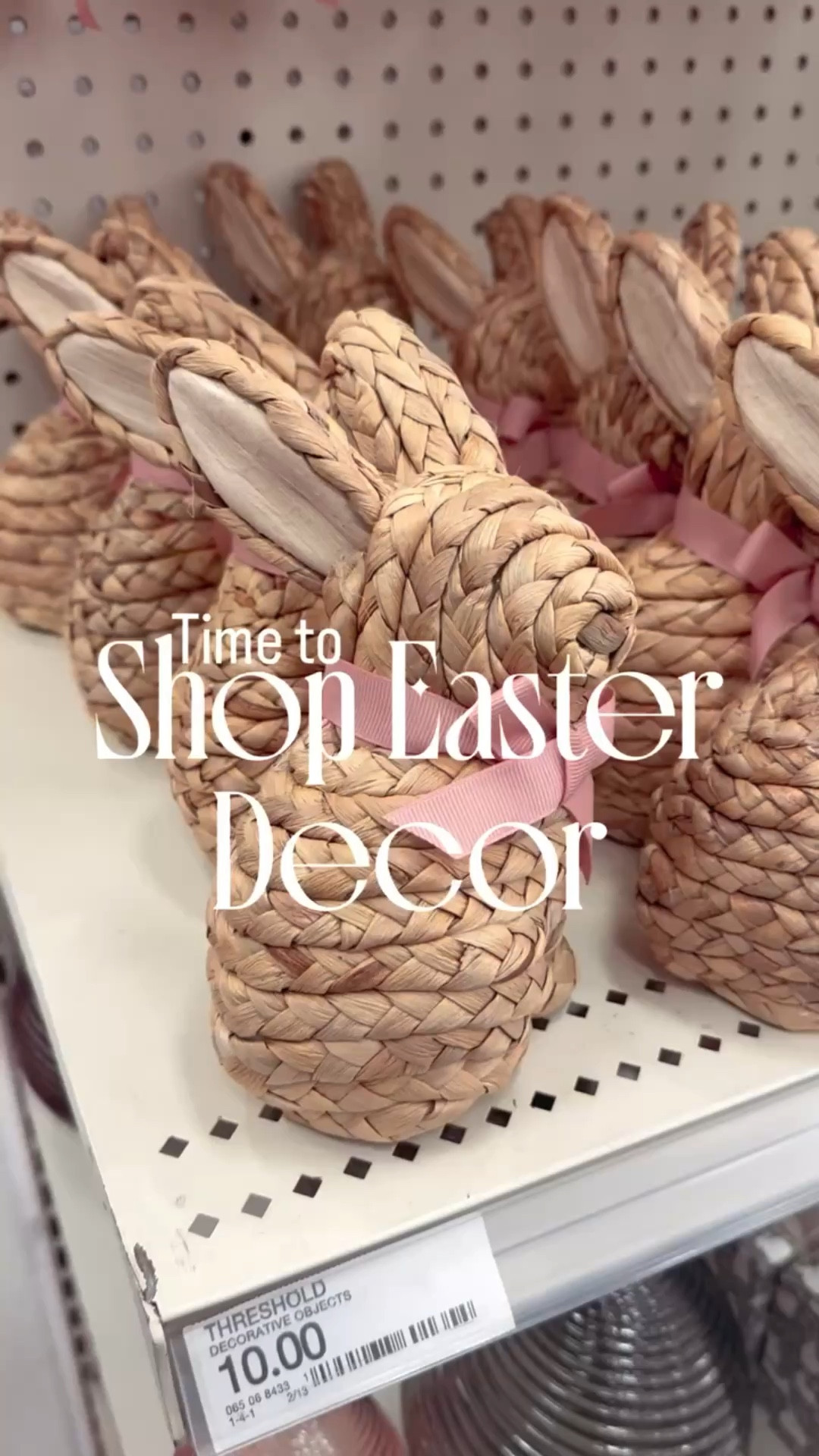 The cutest Easter decor just landed at Target and I’m completely obsessed 🐰🌷 These sweet Threshold pieces are giving all the spring vibes and would look adorable on a mantel, entry table, or Easter brunch setup. The neutral colors make them perfect to mix with any spring decor, and honestly… how cute are these bunnies?! 🤍

If you’re decorating for Easter or just want to add a little spring charm to your home, you’re going to love these finds!



#targetfinds #easterdecor #springdecor #targethome #eastervibes

#LTKSeasonal #LTKSpringSale #LTKHome
