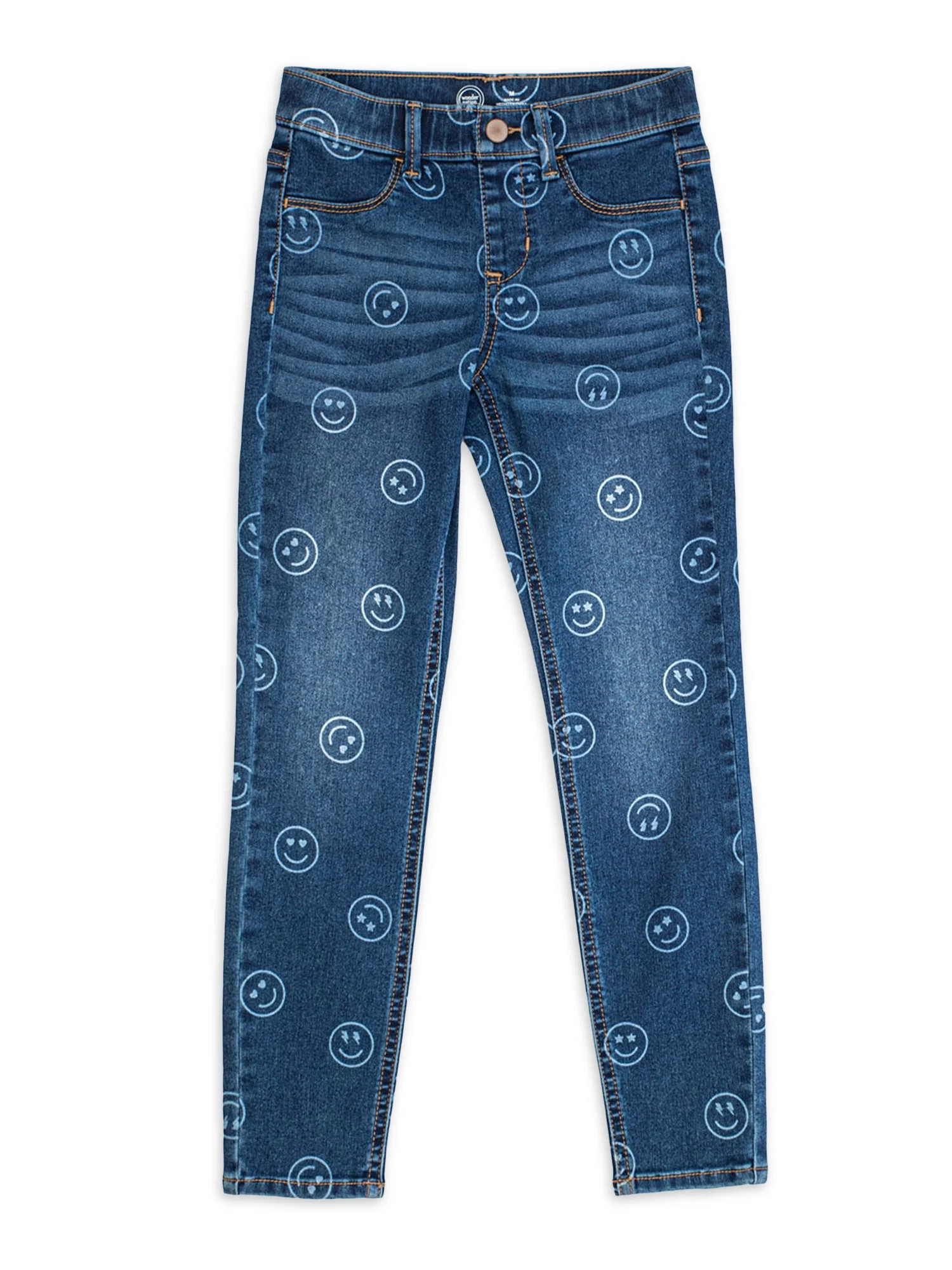 Wonder Nation Girls Fashion Jeggings, Sizes 4-18 & Plus - Walmart.com | Walmart (US)