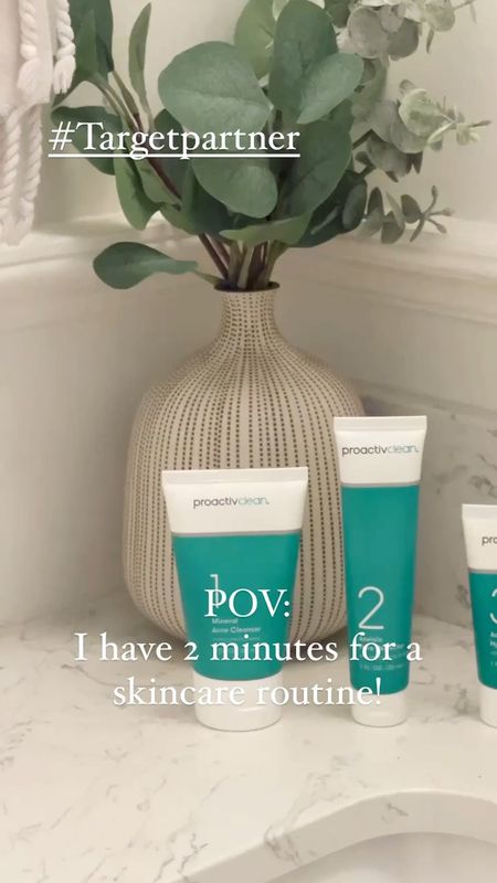 [#AD] Are you a busy mom who struggles with occasional breakouts ( hello hormones), have sensitive skin and zero time for a skincare routine?
This set from @proactiv, available at @Target is your answer!!!
It is 3 quick & easy steps and takes under 90 seconds! This makes it so easy to stick to and incorporate into your busy life.

Step One - Cleanse.
Wash away excess dirt and oil with mineral based sulfur

Step 2 - Refine
Help improve the look of uneven skin with azeleic acid

Step 3 - Hydrate
Hydrate skin and keep it clear with salicylic acid.

These products are formulated without Parabens, Sulfates and Fragrance and this budget friendly set is available at Target and will have your skin in tip-top shape in no time.
#Target #Targetpartner #onmyproactivjourney #myproactiv|

#LTKover40 #LTKxTarget #LTKbeauty