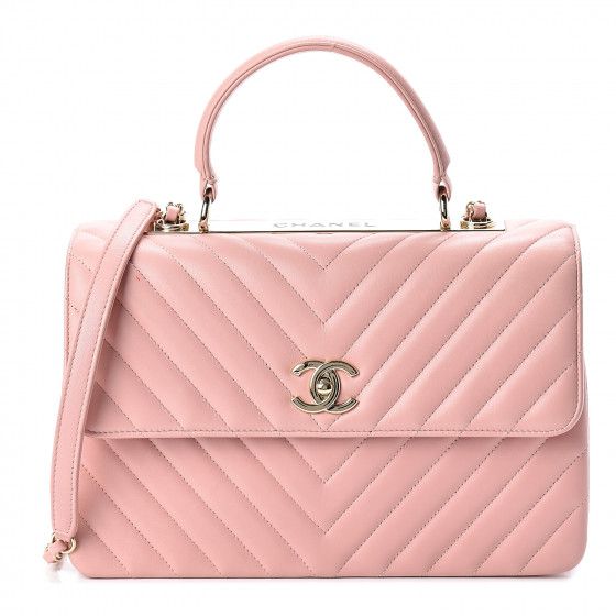 CHANEL

Lambskin Chevron Quilted Medium Trendy CC Dual Handle Flap Bag Pink


117 | Fashionphile