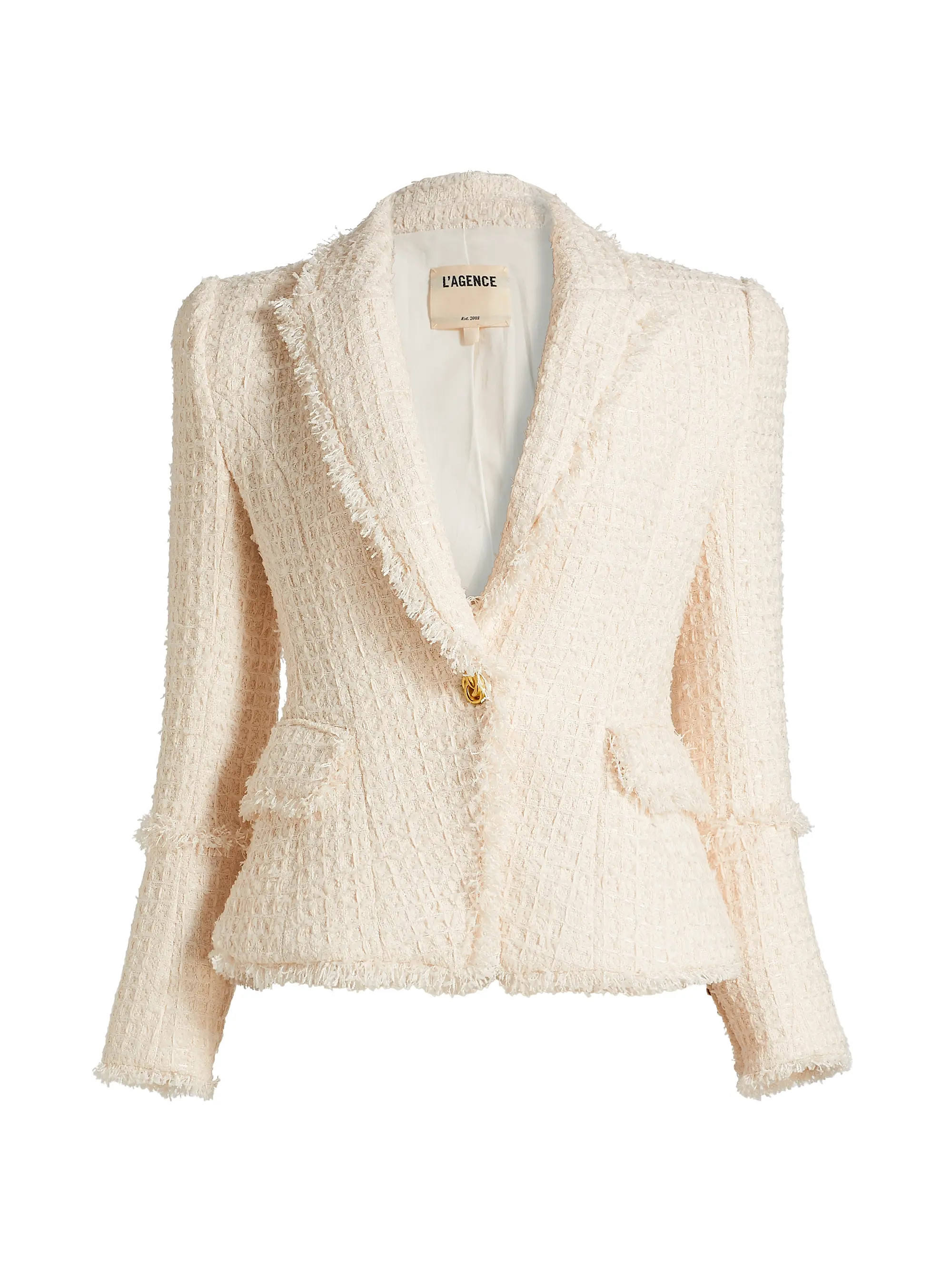 Kaisley Tweed Single-Breasted Blazer | Saks Fifth Avenue