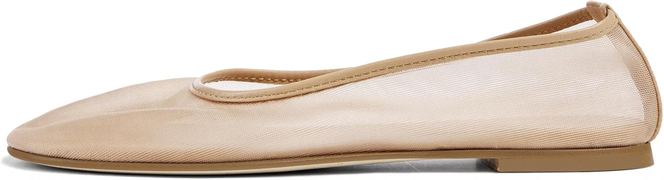 Dsevht Mesh Ballet Flats Shoes for Women Slip On Ballerina Shoes Round Toe Comfortable Casual Wor... | Amazon (CA)